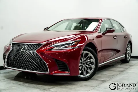 Red 2018 Lexus LS 500 Base for sale in Marietta, GA