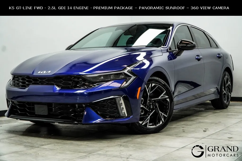 Blue 2025 Kia K5 GT-Line for sale in Marietta, GA