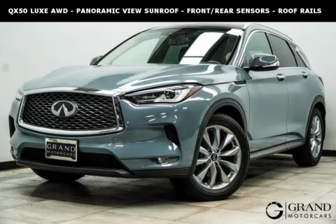 Gray 2022 INFINITI QX50 LUXE for sale in Marietta, GA