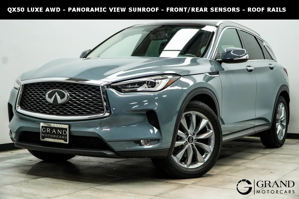 Gray 2022 INFINITI QX50 LUXE for sale in Marietta, GA