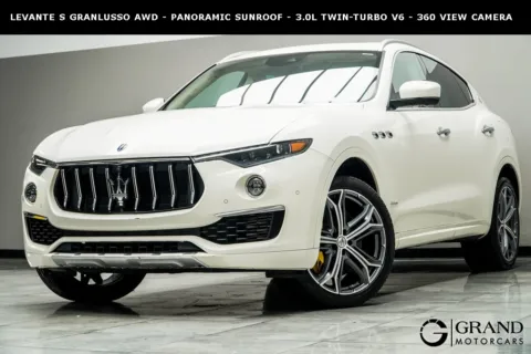 White 2021 Maserati Levante S GranLusso for sale in Marietta, GA