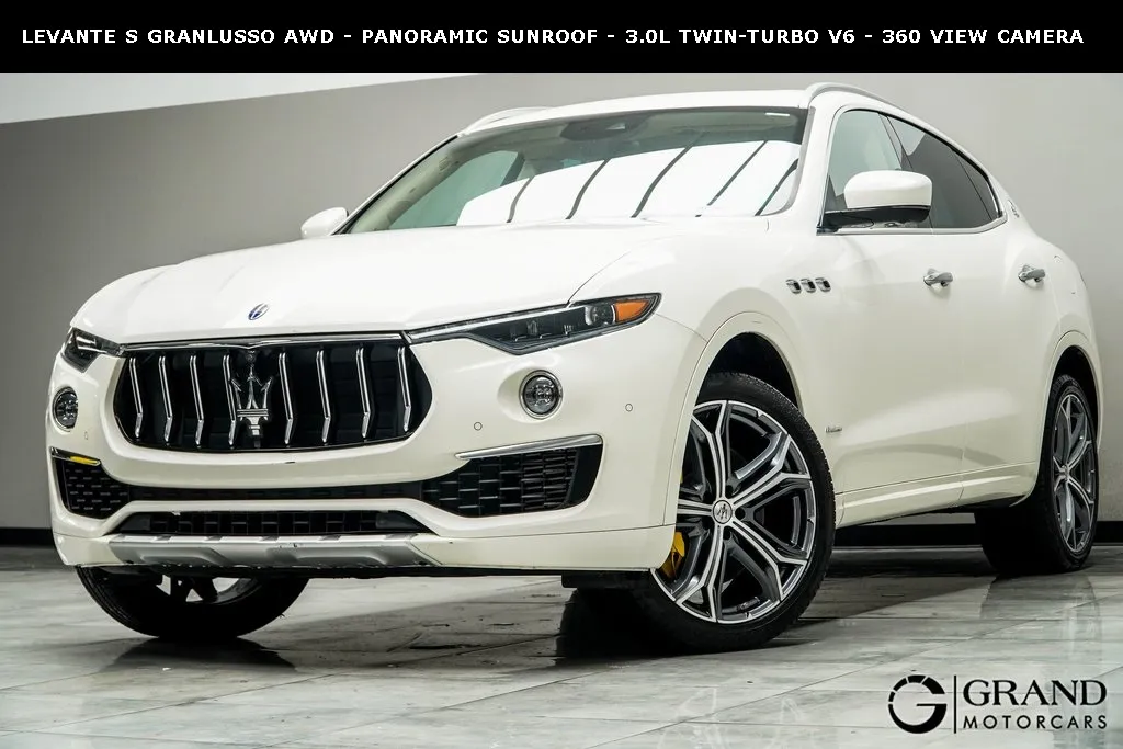 White 2021 Maserati Levante S GranLusso for sale in Marietta, GA