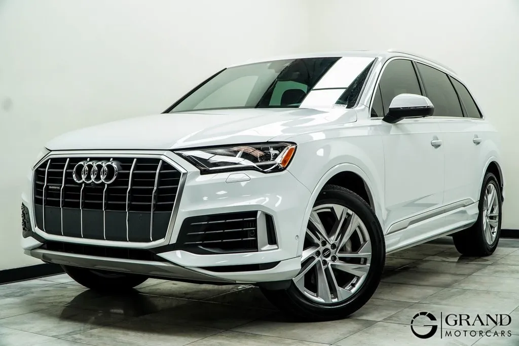 White 2021 Audi Q7 55 Premium Plus for sale in Marietta, GA