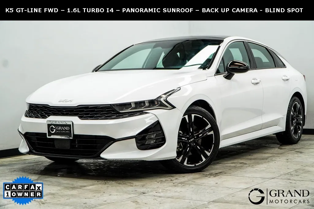 White 2022 Kia K5 GT-Line for sale in Marietta, GA