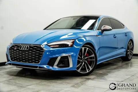 Blue 2022 Audi S5 Sportback Premium Plus for sale in Marietta, GA