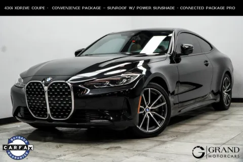 Black 2021 BMW 4 Series 430i xDrive for sale in Marietta, GA