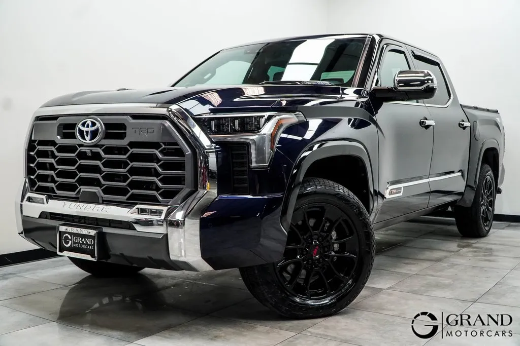 Blue 2023 Toyota Tundra Hybrid 1794 Edition for sale in Marietta, GA