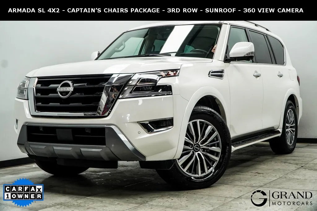 White 2023 Nissan Armada SL for sale in Marietta, GA