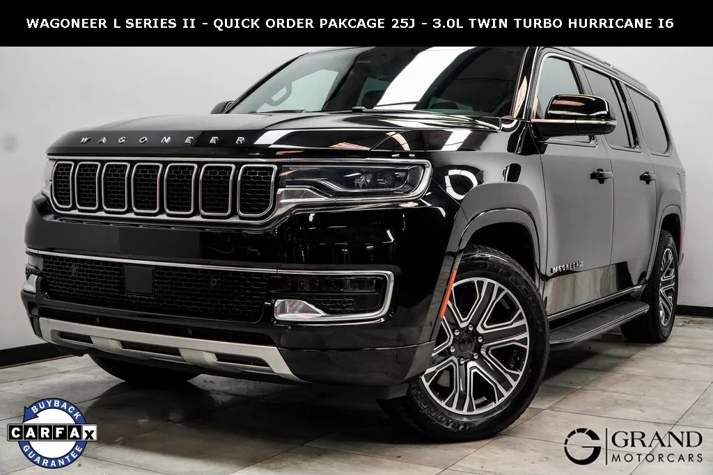 Black 2023 Jeep Wagoneer L Series II for sale in Marietta, GA