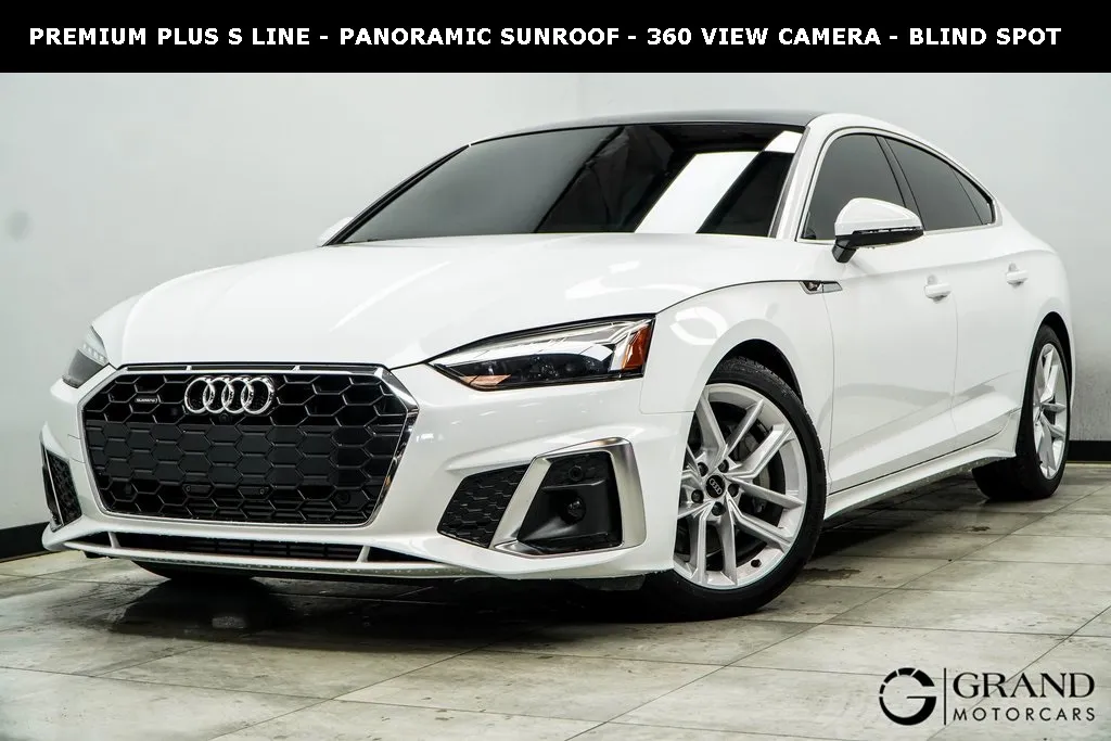 White 2024 Audi A5 Sportback Premium Plus for sale in Marietta, GA