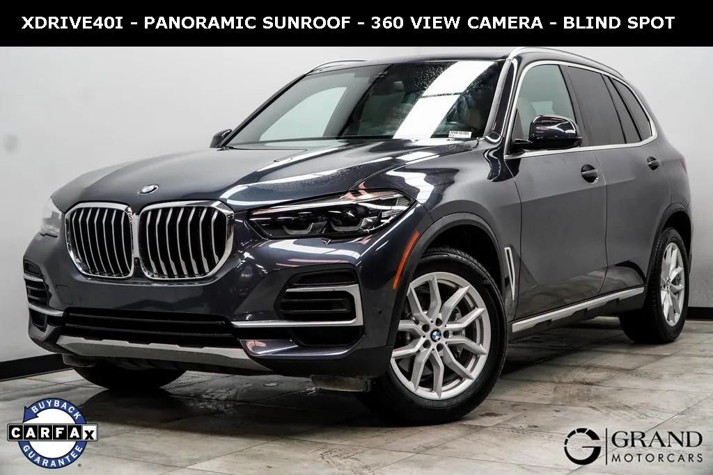 Gray 2022 BMW X5 xDrive40i for sale in Marietta, GA