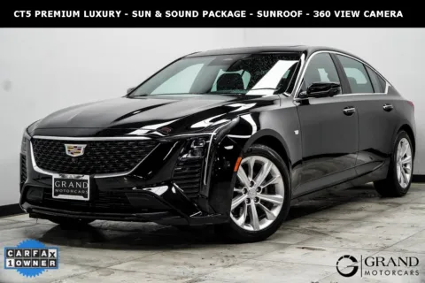 Black 2025 Cadillac CT5 Premium Luxury for sale in Marietta, GA