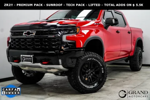 Red 2024 Chevrolet Silverado 1500 ZR2 for sale in Marietta, GA