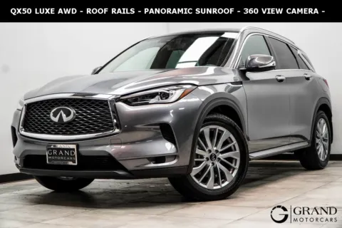 Gray 2024 INFINITI QX50 LUXE for sale in Marietta, GA
