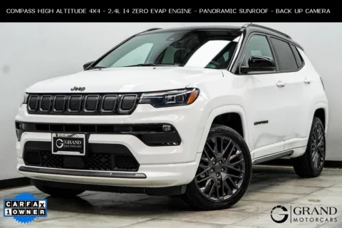 White 2022 Jeep Compass High Altitude for sale in Marietta, GA