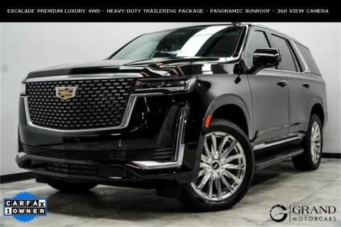 Black 2023 Cadillac Escalade Premium Luxury for sale in Marietta, GA