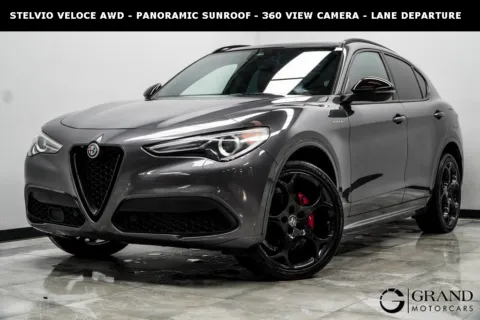 Gray 2022 Alfa Romeo Stelvio Veloce for sale in Marietta, GA