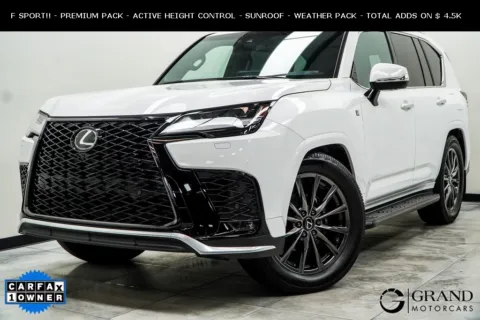 White 2022 Lexus LX 600 F SPORT for sale in Marietta, GA