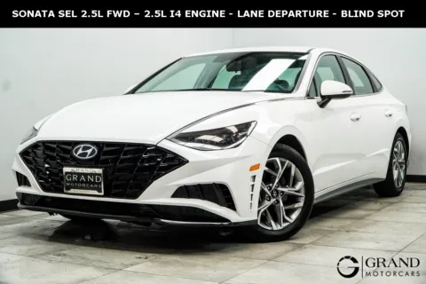 White 2023 Hyundai Sonata SEL for sale in Marietta, GA