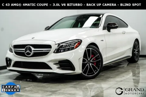 White 2021 Mercedes-Benz C-Class C 43 AMG for sale in Marietta, GA