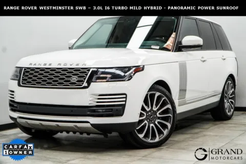White 2022 Land Rover Range Rover Westminster for sale in Marietta, GA