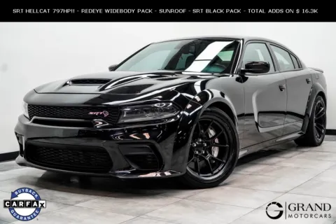 Black 2022 Dodge Charger SRT Hellcat Redeye Widebody for sale in Marietta, GA