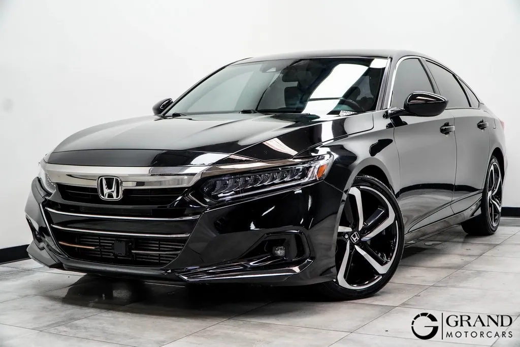Black 2021 Honda Accord Sport for sale in Marietta, GA
