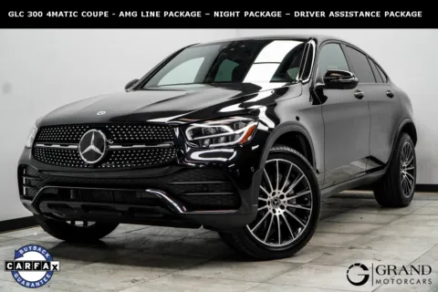 Black 2022 Mercedes-Benz GLC 300 Coupe for sale in Marietta, GA
