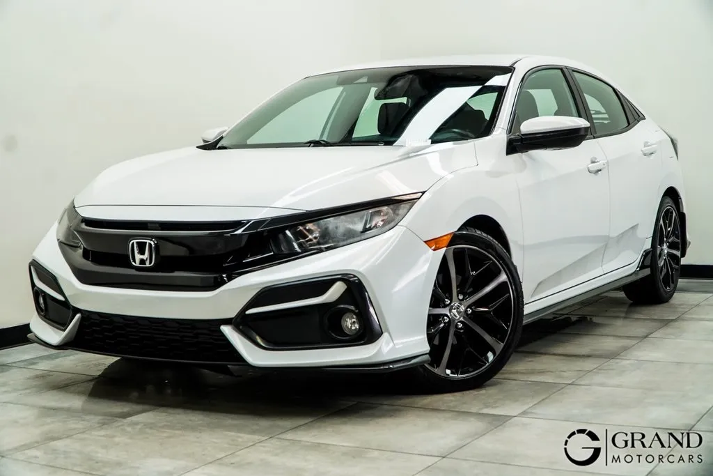 White 2020 Honda Civic Sport for sale in Marietta, GA
