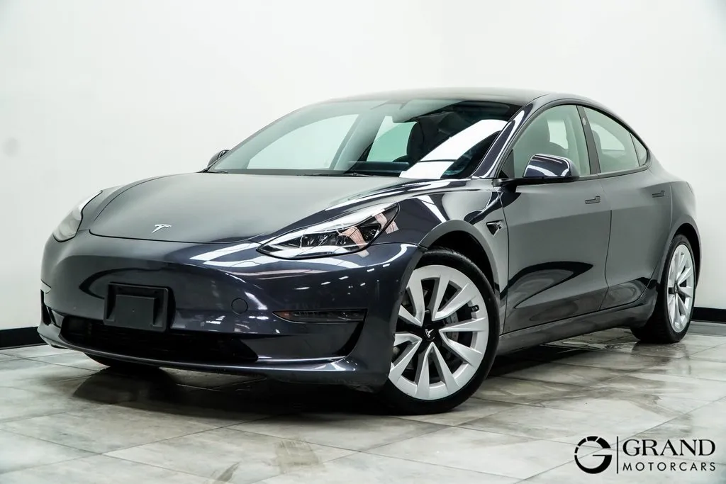 Gray 2022 Tesla Model 3 for sale in Marietta, GA