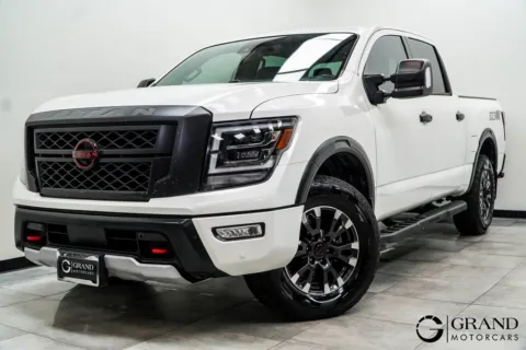 White 2023 Nissan Titan PRO-4X for sale in Marietta, GA
