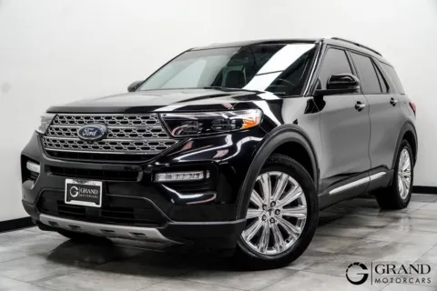 Black 2020 Ford Explorer Limited for sale in Marietta, GA