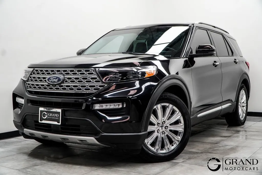 Black 2020 Ford Explorer Limited for sale in Marietta, GA