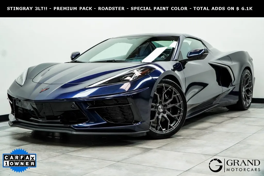 Gray 2022 Chevrolet Corvette Stingray for sale in Marietta, GA