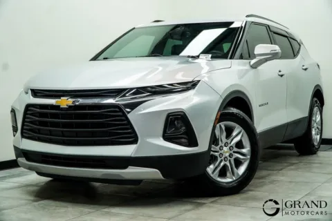 Silver 2021 Chevrolet Blazer LT for sale in Marietta, GA