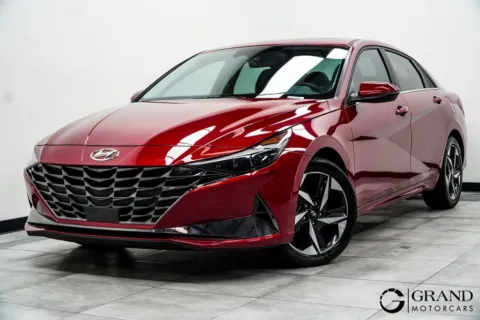 Red 2023 Hyundai Elantra Limited for sale in Marietta, GA