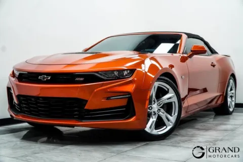 Orange 2022 Chevrolet Camaro SS for sale in Marietta, GA
