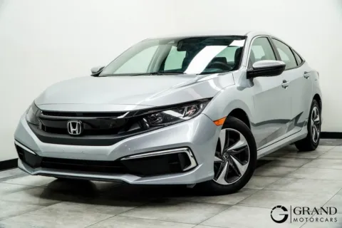 Silver 2019 Honda Civic LX for sale in Marietta, GA