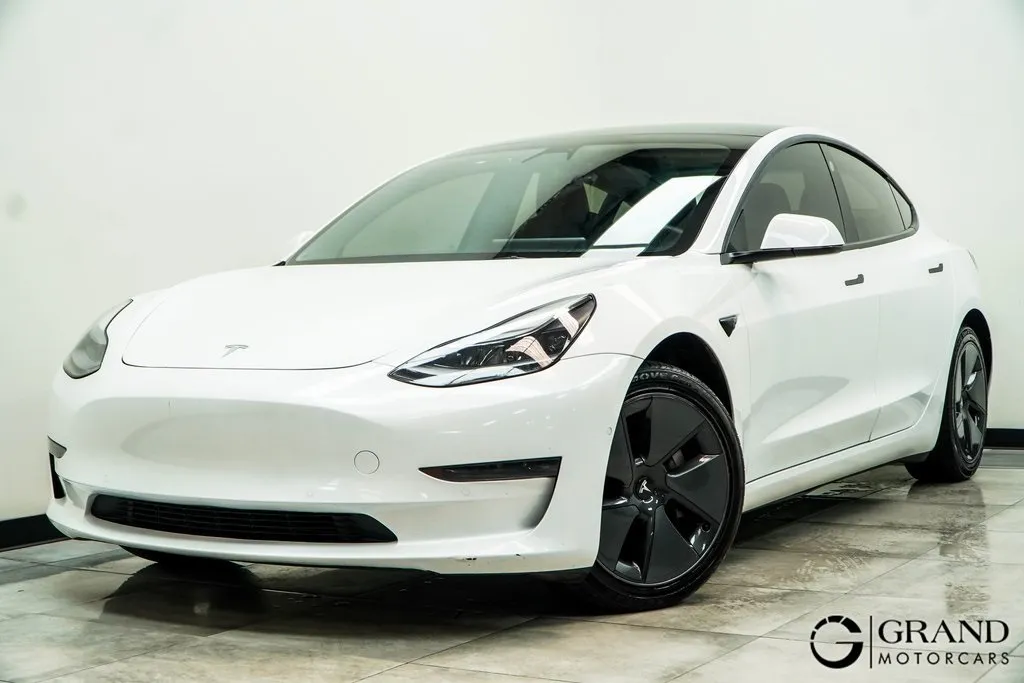 White 2021 Tesla Model 3 Standard Range Plus for sale in Marietta, GA