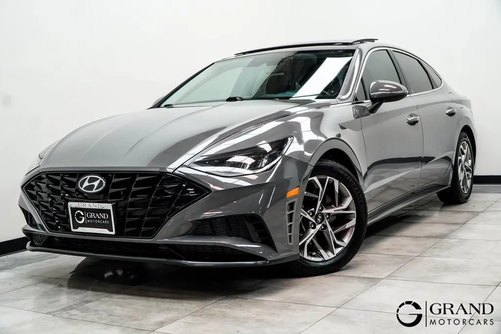 Gray 2021 Hyundai Sonata SEL for sale in Marietta, GA