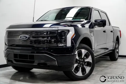 Blue 2023 Ford F-150 Lightning Platinum for sale in Marietta, GA