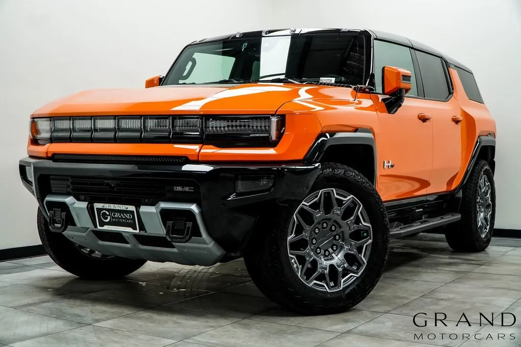 Orange 2024 GMC Hummer EV SUV 3X for sale in Marietta, GA