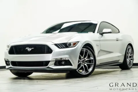 Silver 2017 Ford Mustang GT Premium for sale in Marietta, GA