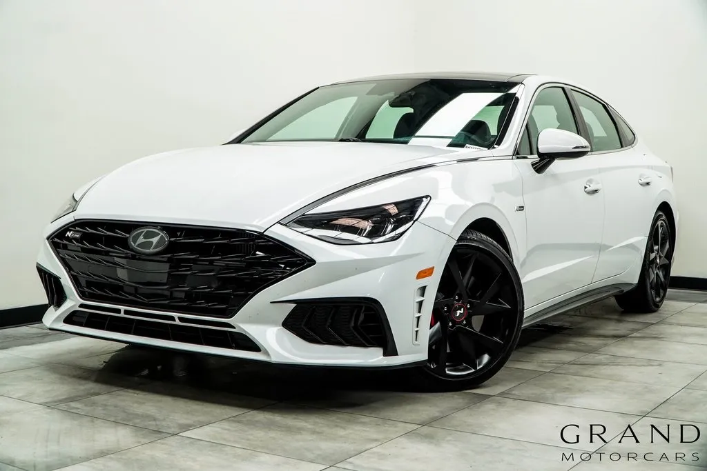 White 2022 Hyundai Sonata N Line for sale in Marietta, GA