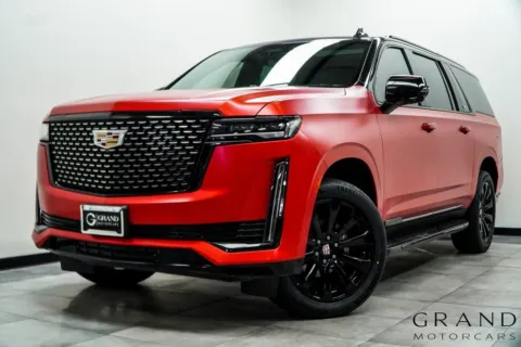 Blue 2021 Cadillac Escalade ESV Premium for sale in Marietta, GA