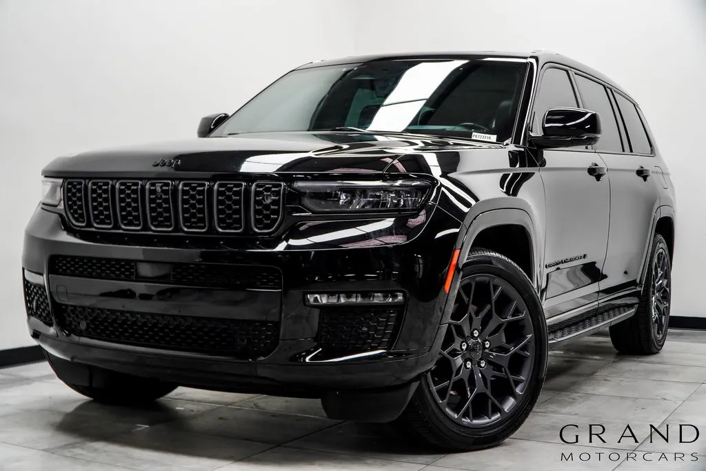 Black 2023 Jeep Grand Cherokee L Summit for sale in Marietta, GA