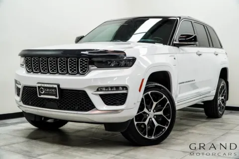 White 2022 Jeep Grand Cherokee Summit Reserve 4xe for sale in Marietta, GA