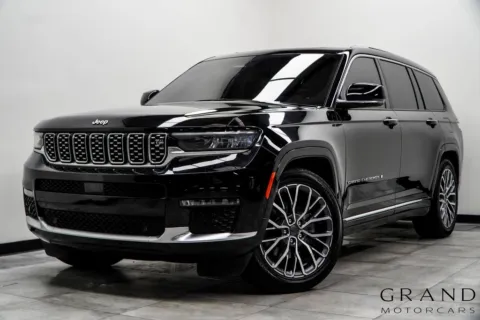 Black 2021 Jeep Grand Cherokee L Summit for sale in Marietta, GA