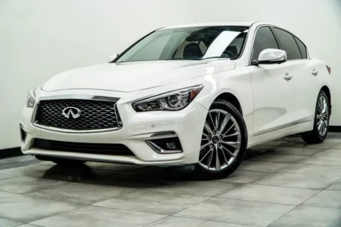 White 2022 INFINITI Q50 LUXE for sale in Marietta, GA