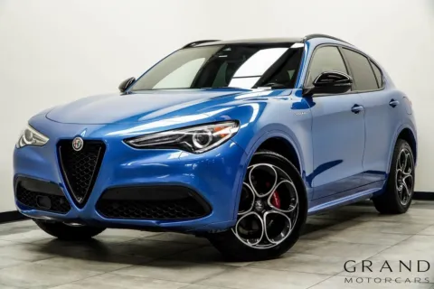 Blue 2022 Alfa Romeo Stelvio Veloce for sale in Marietta, GA